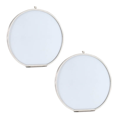 Round Iron Picture Frame (Set of 2)