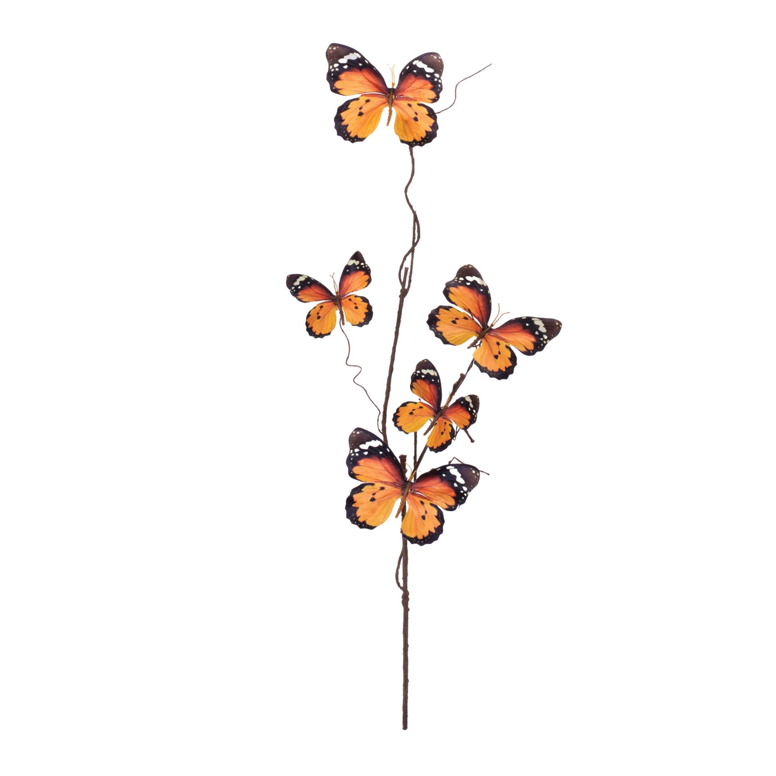 Butterfly Spray (Set of 6) 32”H Fabric/Plastic