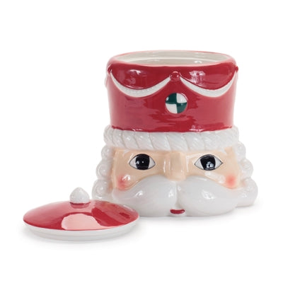 Nutcracker Container (Set of 2) 6”H Ceramic