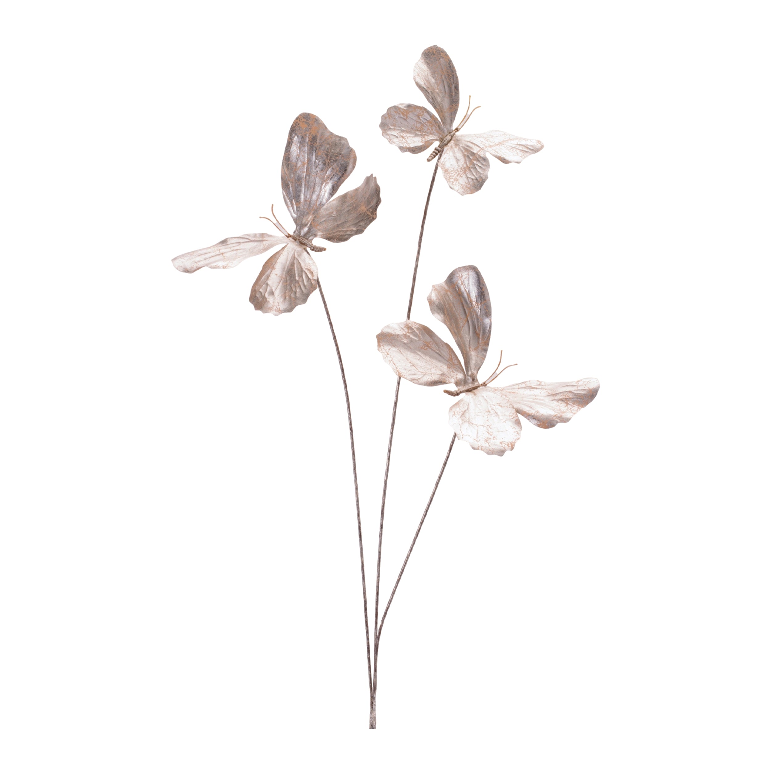 Butterfly Spray (Set of 6) 27”H Polyester