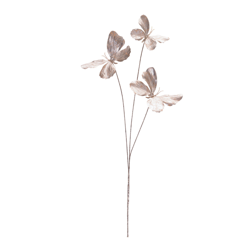 Butterfly Spray (Set of 6) 27”H Polyester