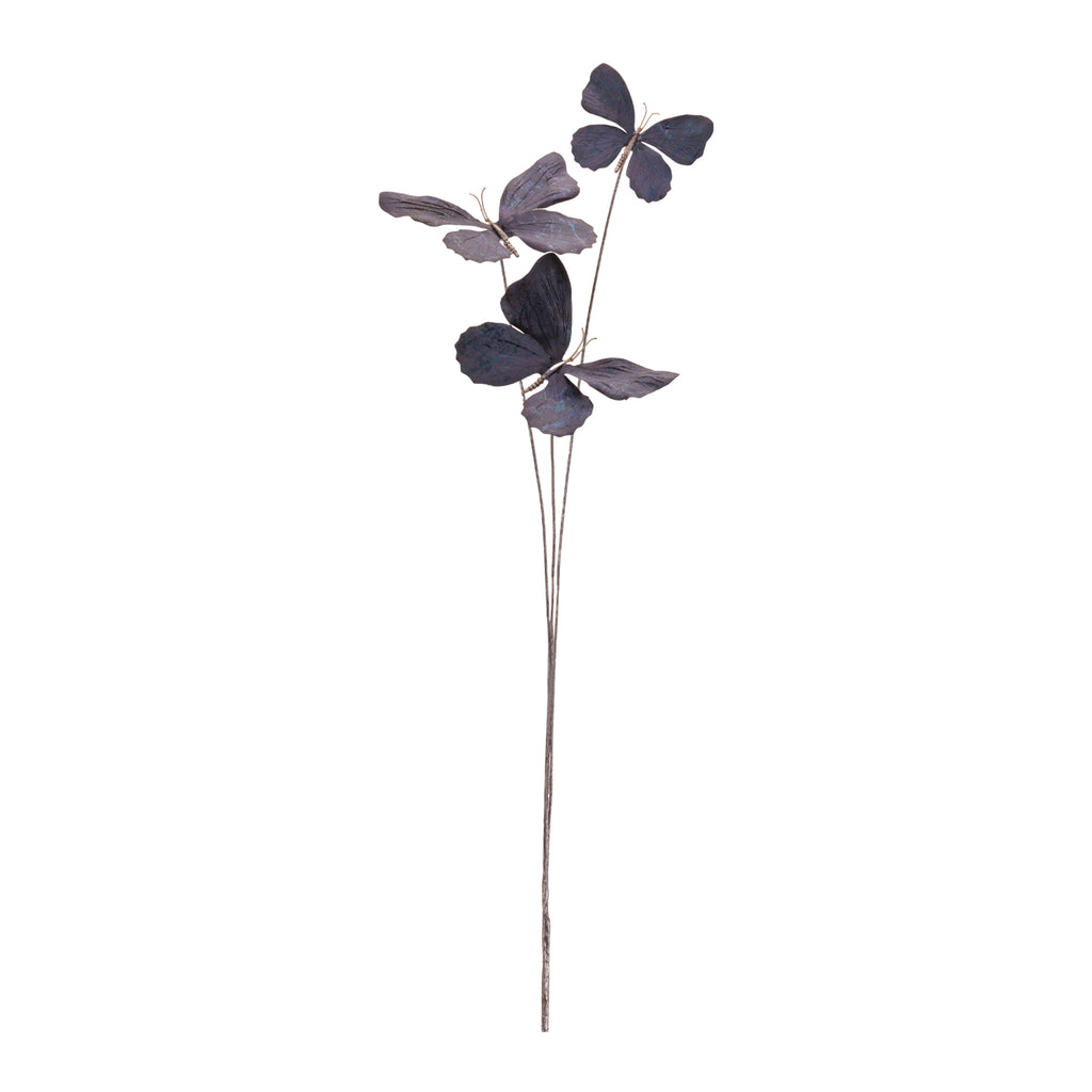 Butterfly Spray (Set of 6) 27”H Polyester