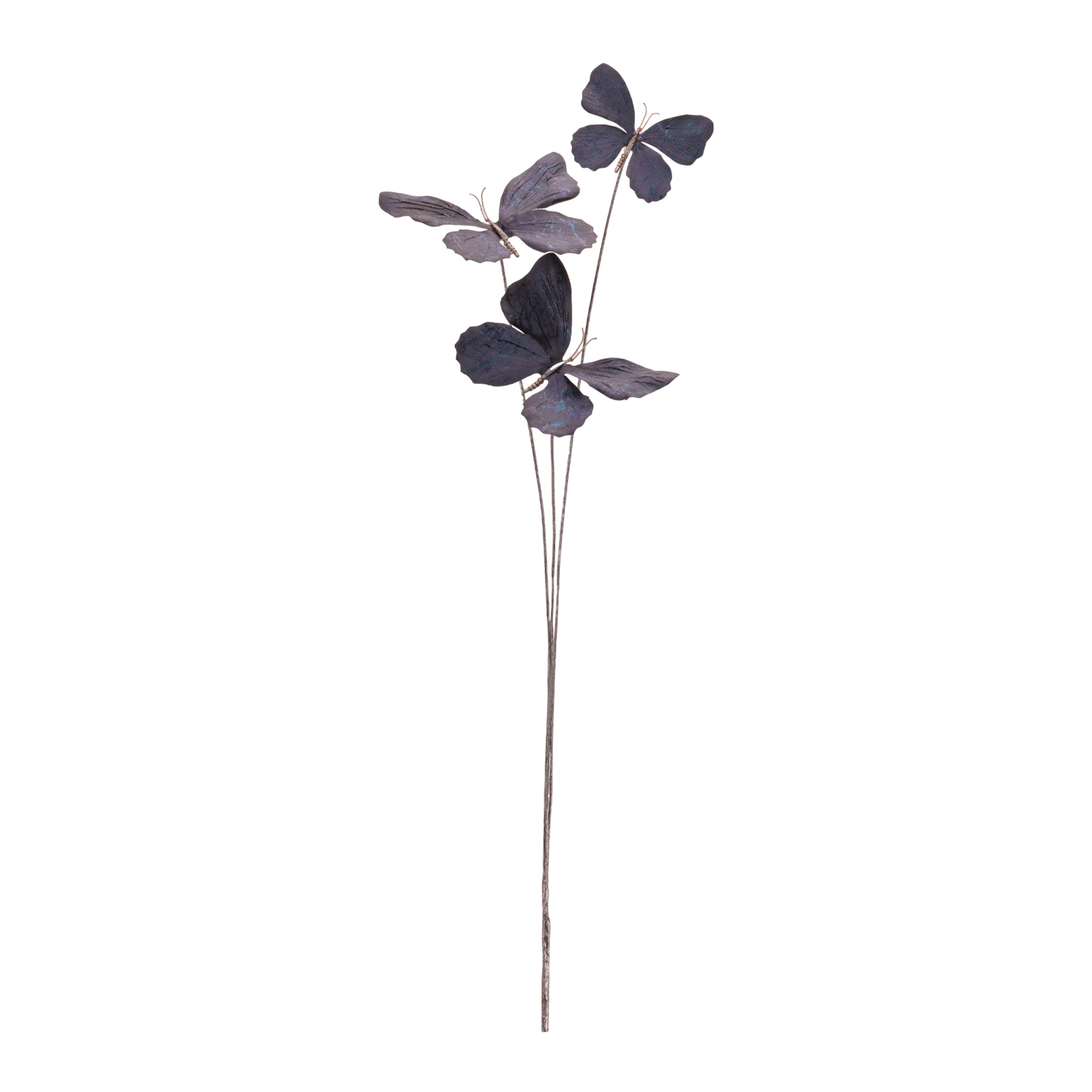 Butterfly Spray (Set of 6) 27”H Polyester