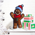 SmileyWorld(R) Holiday Gingerbread Man Ekkolight 24"H