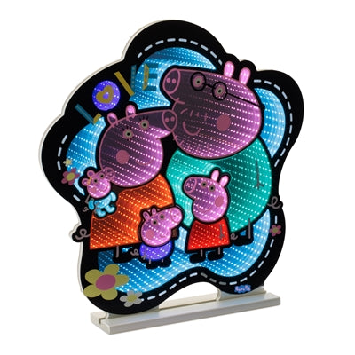 Hasbro Peppa Pig w/Balloons Ekkolight 28.5”H Acrylic UL Plug