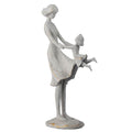 15.5" RESIN PLAYFUL MOTHER W/CHILD